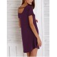 Casual Hollow Out Short Sleeves Scoop Neck Women's Dress