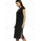 Sophisticated Fitted V-Neck Short Sleeves Dress For Women545205