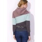 Casual Color Block Long Sleeves Hoodie For Women226228