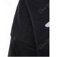 Casual Scoop Collar Long Sleeve Letter Pattern Loose-Fitting Women's Sweatshirt