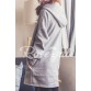 Stylish Hooded Long Sleeve Loose Fitting Pocket Design Women's Hoodie