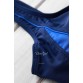 Active Style U Neck Color Block Backless One-Piece Swimsuit For Women367595