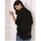 Fashion Long Sleeve Pure Color Chiffon Loose Shirt649080